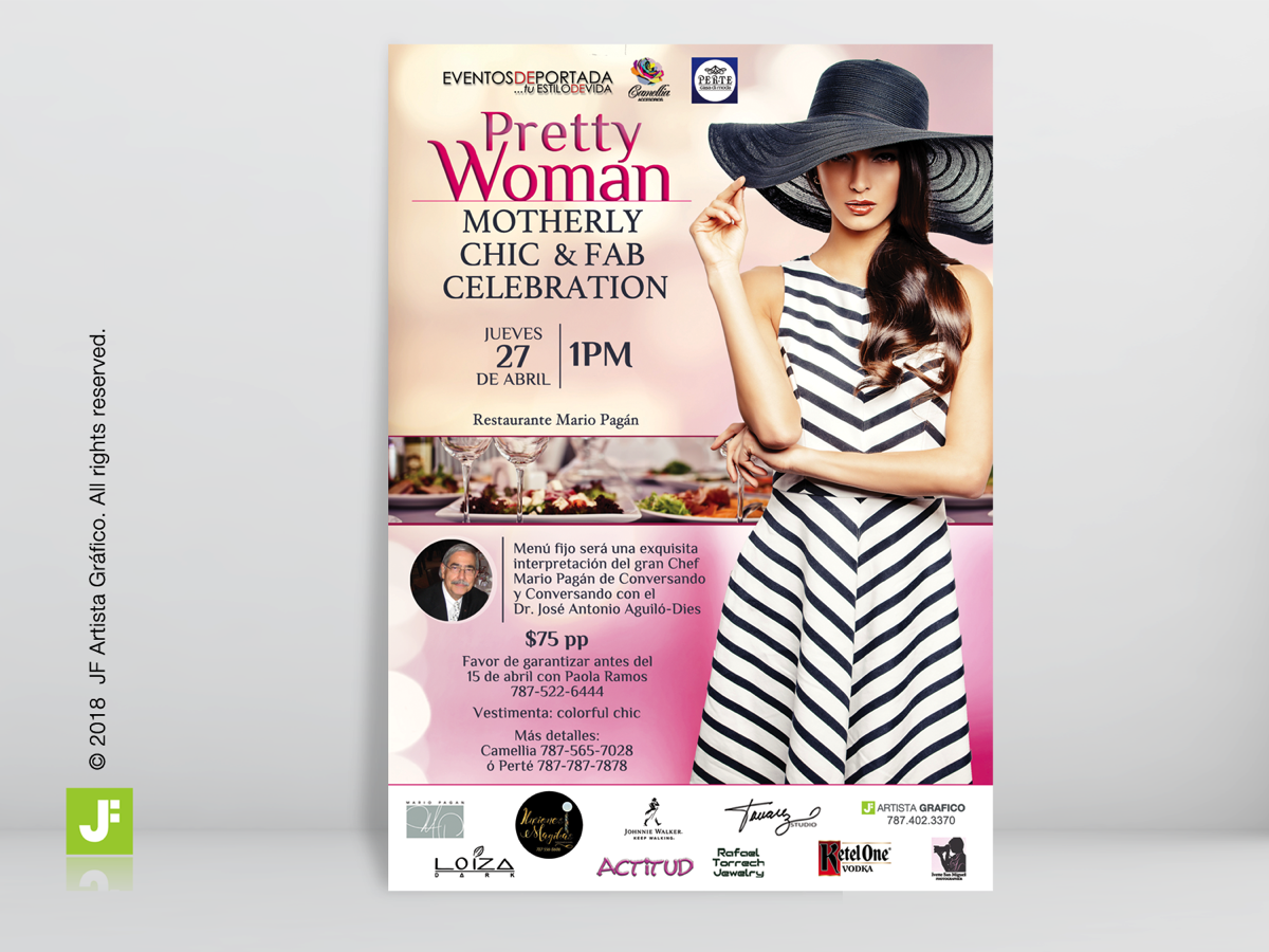 Pretty Woman Ad JF Artista grafico