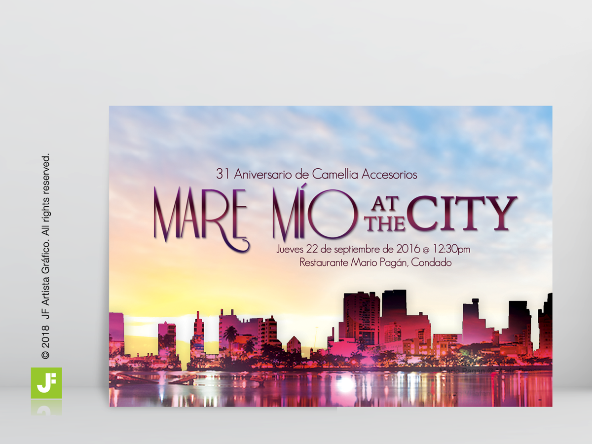 Camellia Accesorios Anuncio Evento