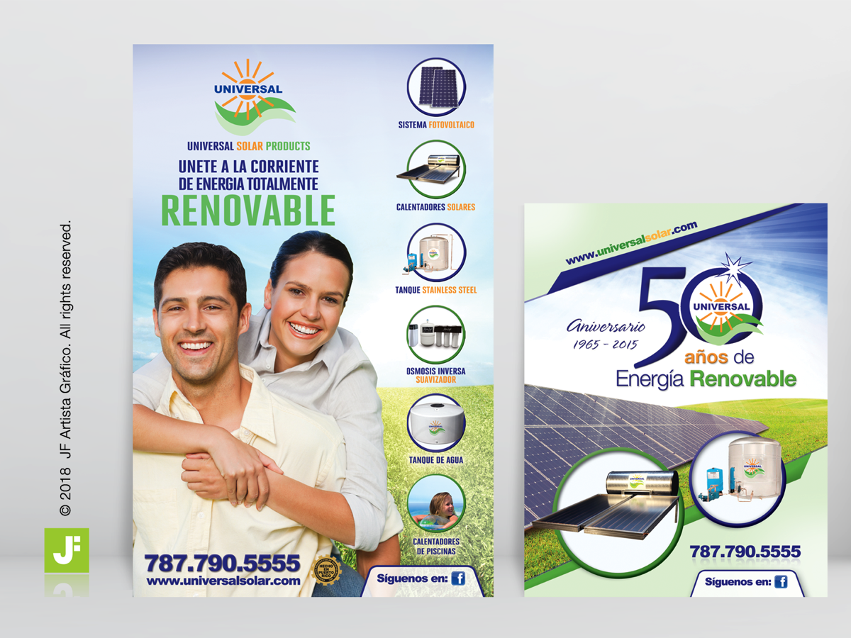 Anuncio Universal Solar JF
