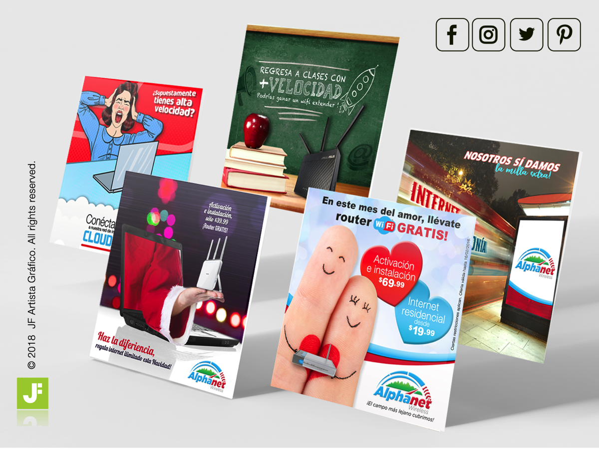 Social Media Alphante Wireless 