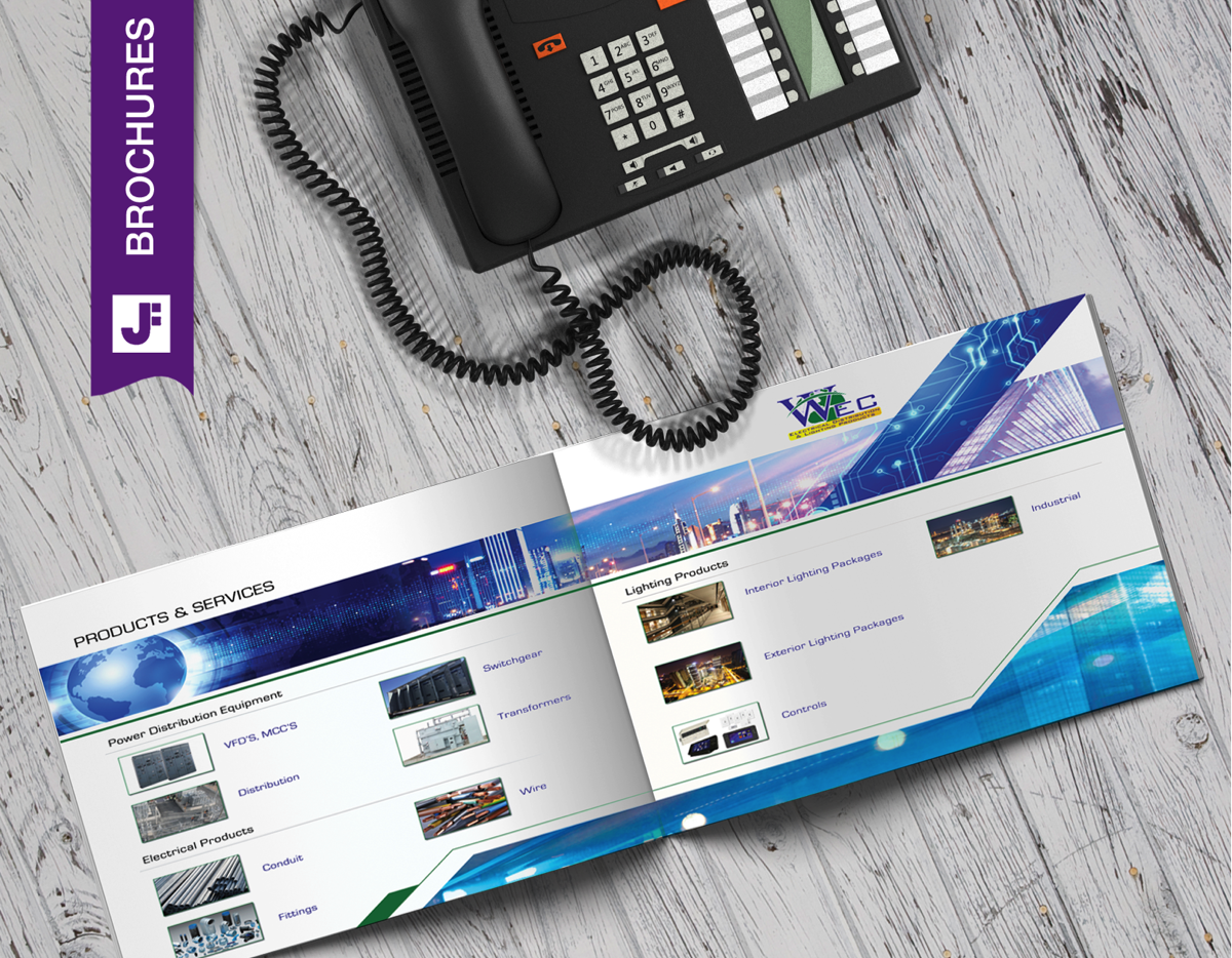 Diseño de brochures, catálogos